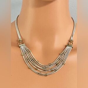 BEAUTIFUL MULTI TIERED NECKLACE